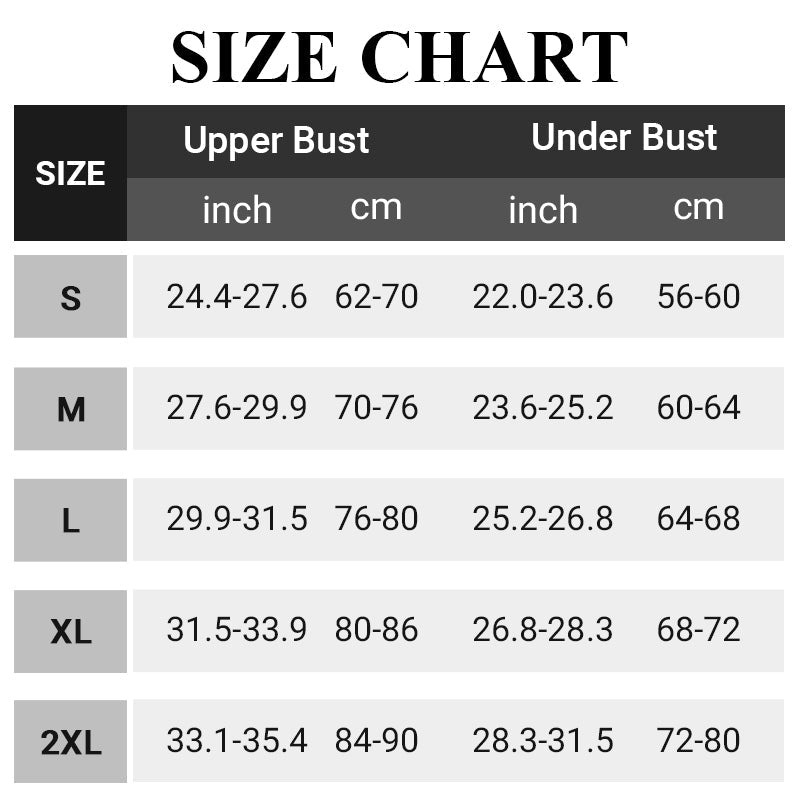 【✨1 + 1 gratis】Biustonosz bez ramiączek dla kobiet