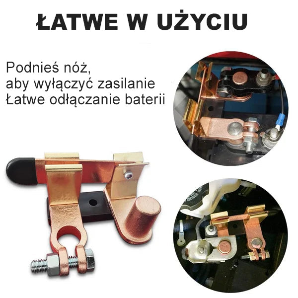 Mosiężne przełączniki obwodów⚡ Ochrona akumulatora - 🔋