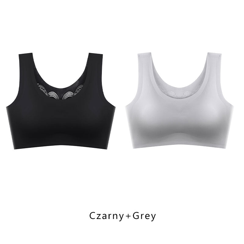 Ultracienki biustonosz Komfort plus rozmiar【🔥1 +1 gratis】