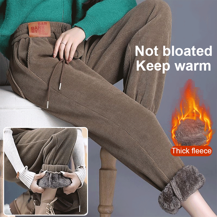 49% zniżki na nowe produkty✨-Damskie grube spodnie z kompozytową podszewką z polaru
