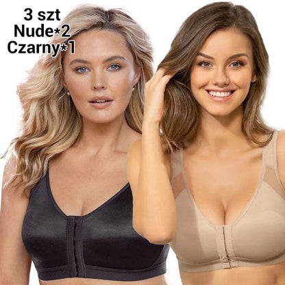 🔥👙【1 +1 gratis 】Biustonosz Bezprzewodowy z Zapięciem z Przodu dla Kobiet