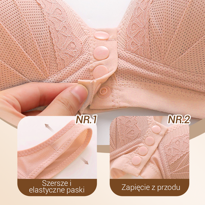 Kup 2 i otrzymaj 1 gratis💖Oddychający i przyjazny dla skóry biustonosz zapinany z przodu👙
