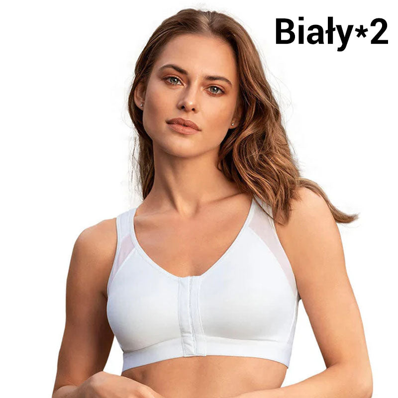 🔥👙【1 +1 gratis 】Biustonosz Bezprzewodowy z Zapięciem z Przodu dla Kobiet