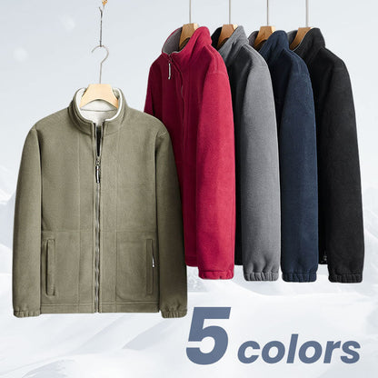 🔥 Gorąca wyprzedaż 50% RABATU 🔥Męska bluza polarowa z podwójnym miękkim ociepleniem