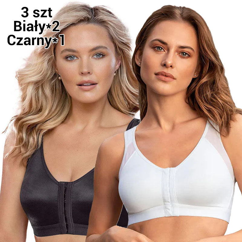 🔥👙【1 +1 gratis 】Biustonosz Bezprzewodowy z Zapięciem z Przodu dla Kobiet