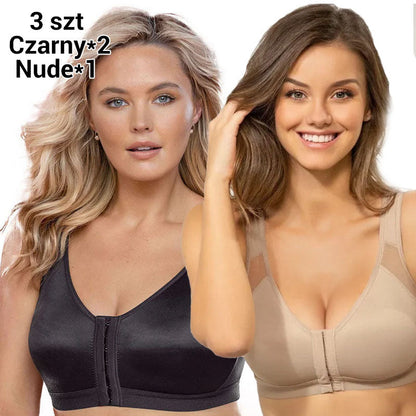 🔥👙【1 +1 gratis 】Biustonosz Bezprzewodowy z Zapięciem z Przodu dla Kobiet
