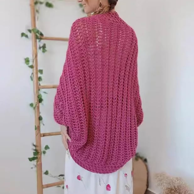 🍂 Wyprzedaż jesienna – 50% taniej! 💕🧶 Damski dzianinowy szal kokonowy 🧣
