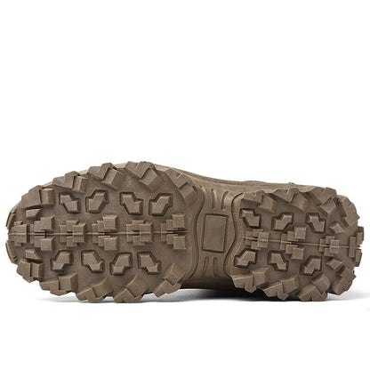 Męskie wodoodporne buty bojowe z ochroną przed przebiciem, buty wojskowe (wyższa wytrzymałość)