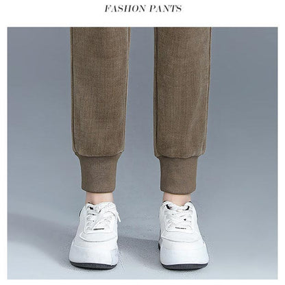 🎁Damskie ciepłe spodnie sztruksowe