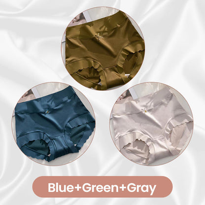 Antybakteryjne, pochłaniające wilgoć, bezzapachowe jedwabne majtki ginekologiczne