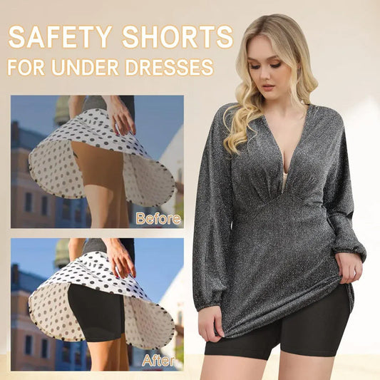 2 w 1 bezszwowe spodenki przeciw otarciom i bielizna – wyszczuplają brzuch i podnoszą pośladki