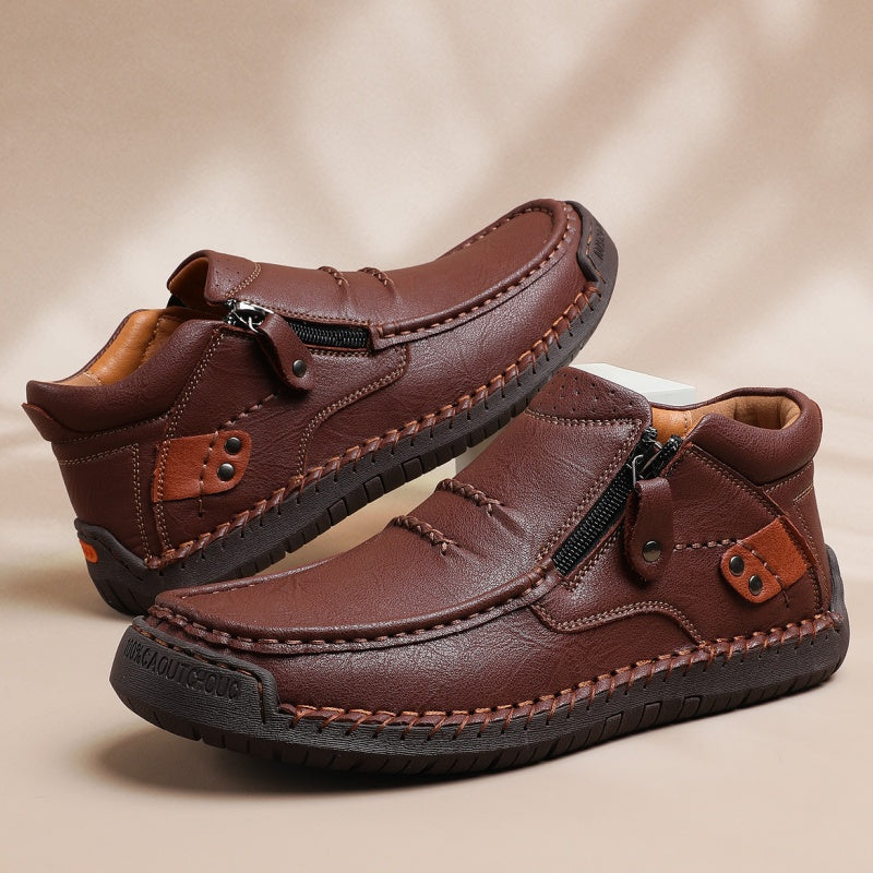 🔥2025 Gorąca wyprzedaż🌟Męskie ręcznie robione buty skórzane