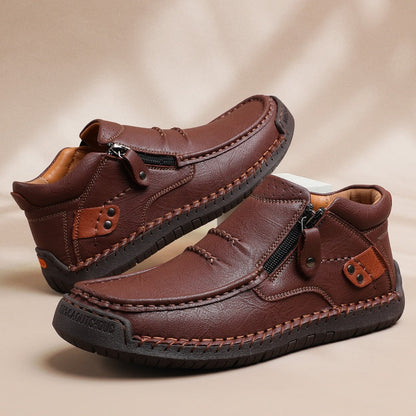 🔥2025 Gorąca wyprzedaż🌟Męskie ręcznie robione buty skórzane