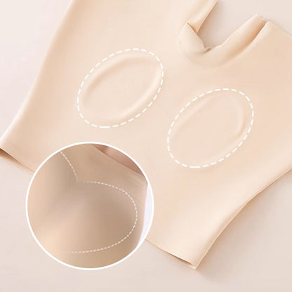 🔥🩱Damska bielizna z wysokim stanem, wykonana z jedwabiu lodowego, która modeluje brzuch i podnosi biodra👑