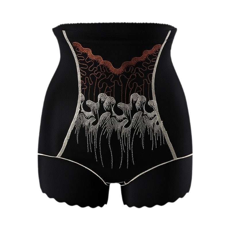 Damskie majtki modelujące brzuch i pośladki z wysokim stanem