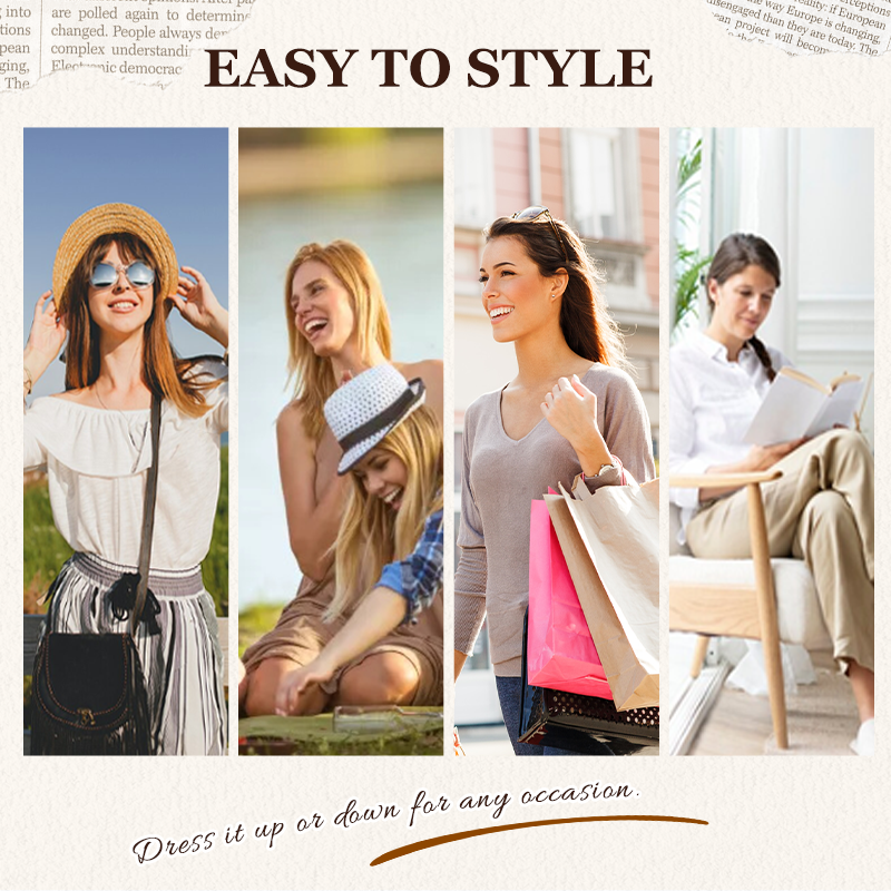 【S-2XL】💞Damska bluzka z długim rękawem i okrągłym dekoltem