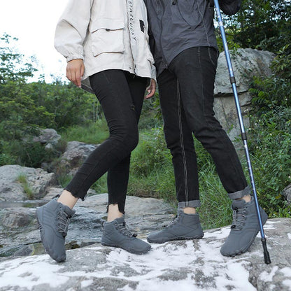 Świetny prezent! Wodoodporne, wzmocnione, wyściełane pluszem buty turystyczne