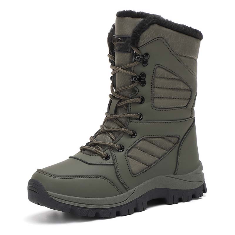 Damskie ciepłe śniegowce za kostkę z wiązaniem❄️👢