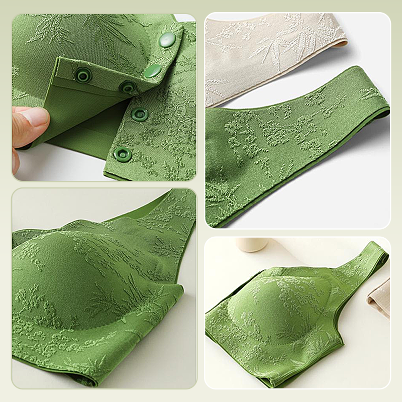 🌸Wygodny biustonosz bez fiszbin z zapięciem z przodu💫