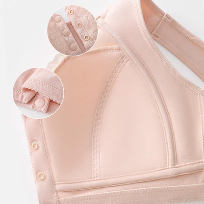 Wygodny, Oddychający Biustonosz w Dużym Rozmiarze dla Kobiet w Średnim Wieku