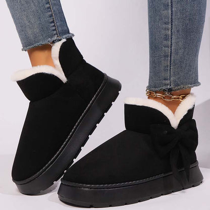 Stylowe ciepłe buty śnieżne