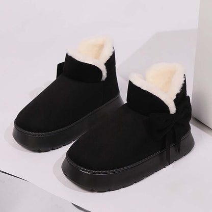 Stylowe ciepłe buty śnieżne