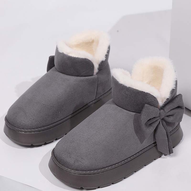 Stylowe ciepłe buty śnieżne