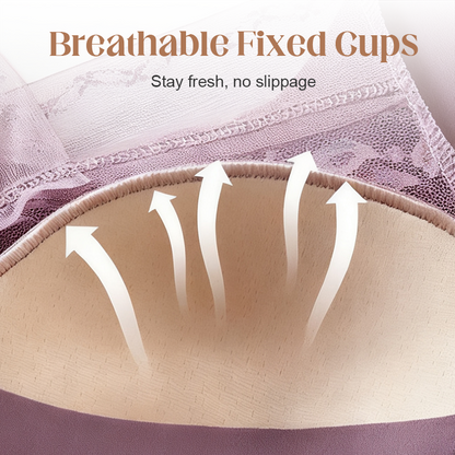 Koronkowa biustonosz bezszwowy typu kamizelka