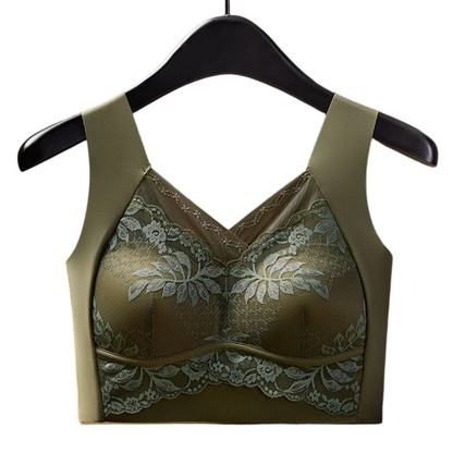 Koronkowa biustonosz bezszwowy typu kamizelka