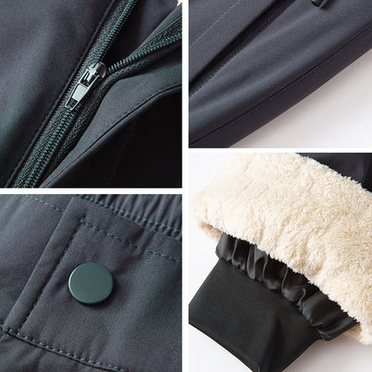 ⏳Ograniczona oferta! 50% taniej⏰ Zimowe męskie ocieplane spodnie z grafenowymi nakolannikami 👖