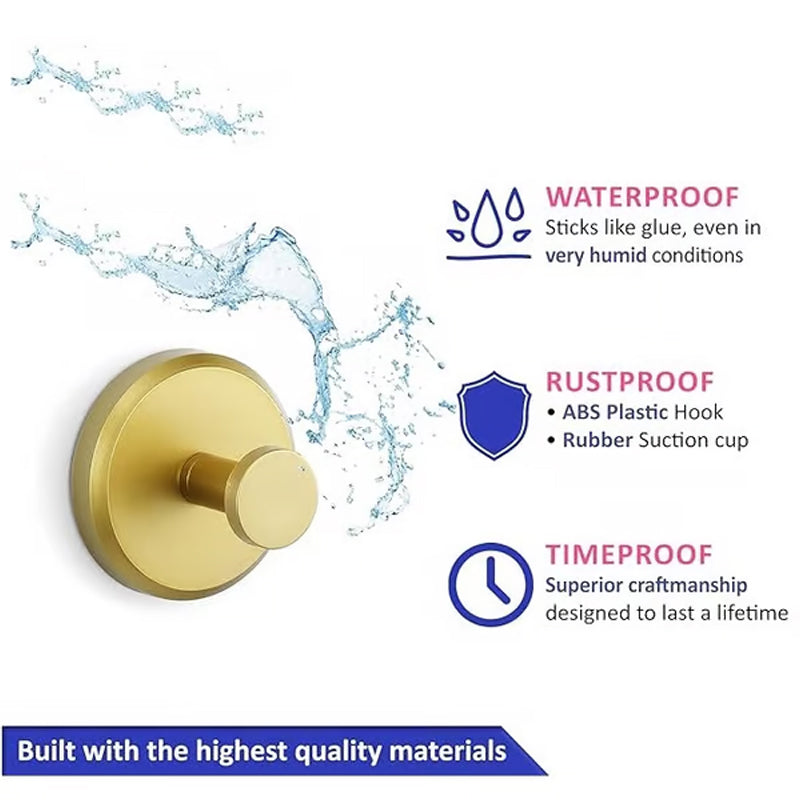 ✨Wieszak ścienny z przyssawką ze stali nierdzewnej